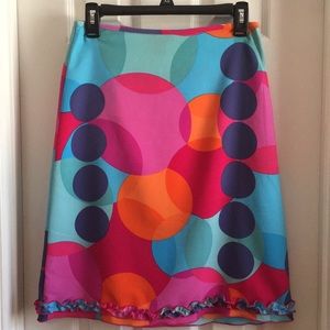 The Limited Colorful Skirt Size 2